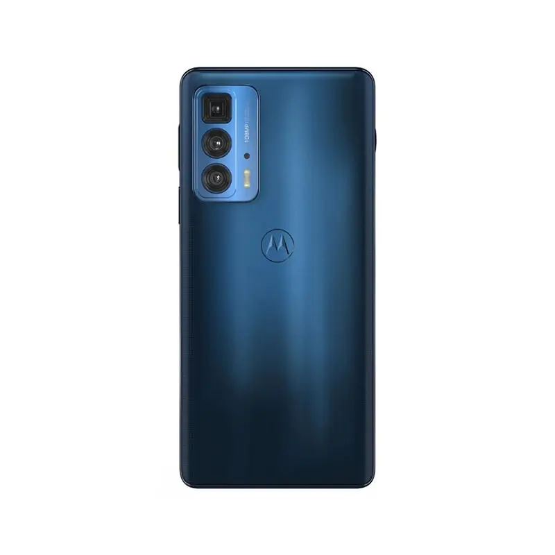 قاب پشت گوشی موبایل موتورلا moto edge 20 pro  رنگ آبی تیره-